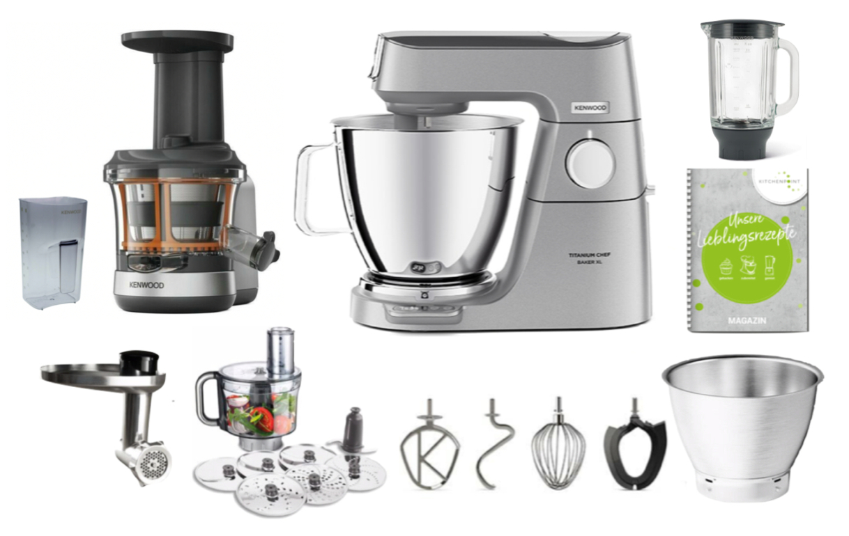 Kenwood Titanium Chef Baker XL - Fitness Set