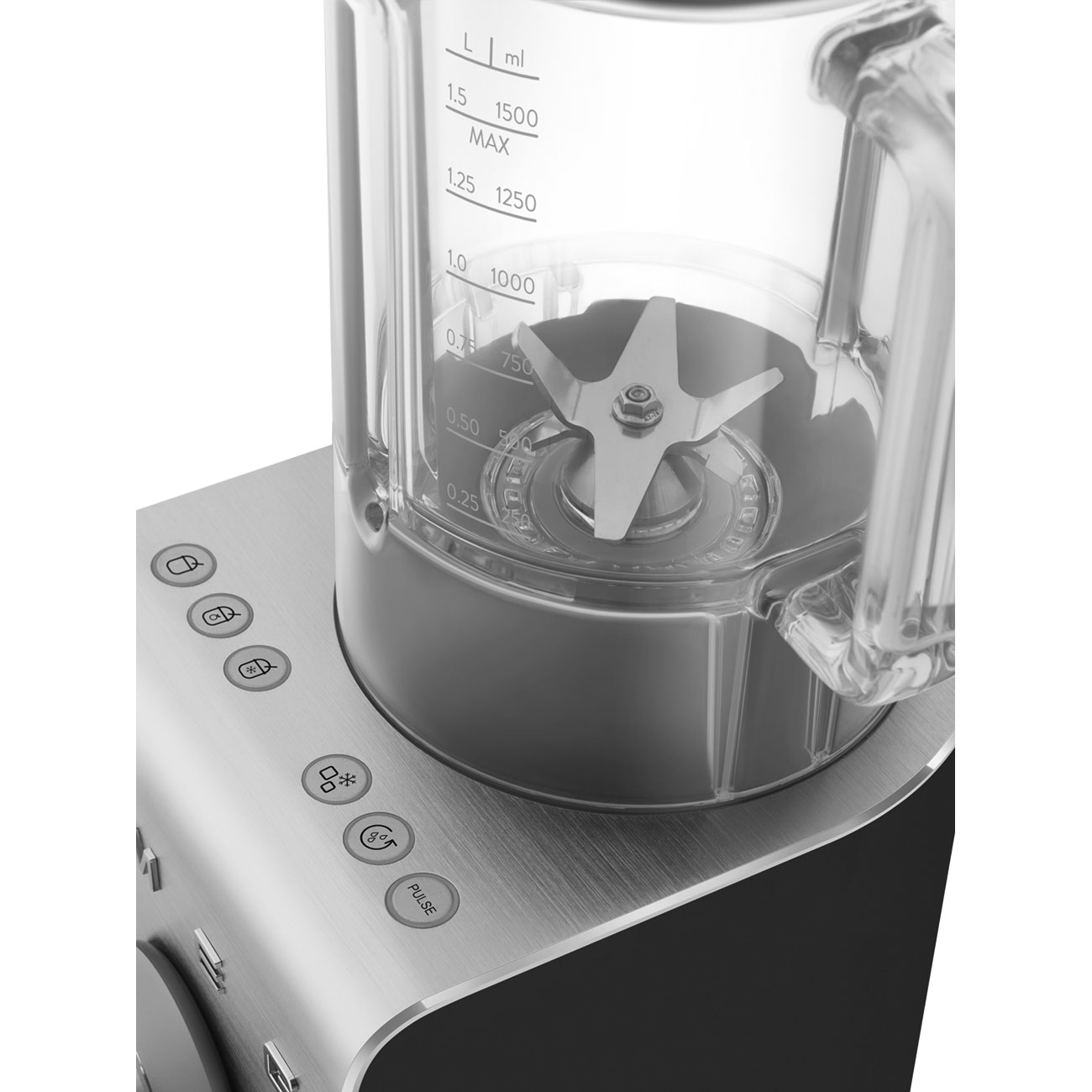 SMEG Blender High Performance BLC01 Matt Schwarz