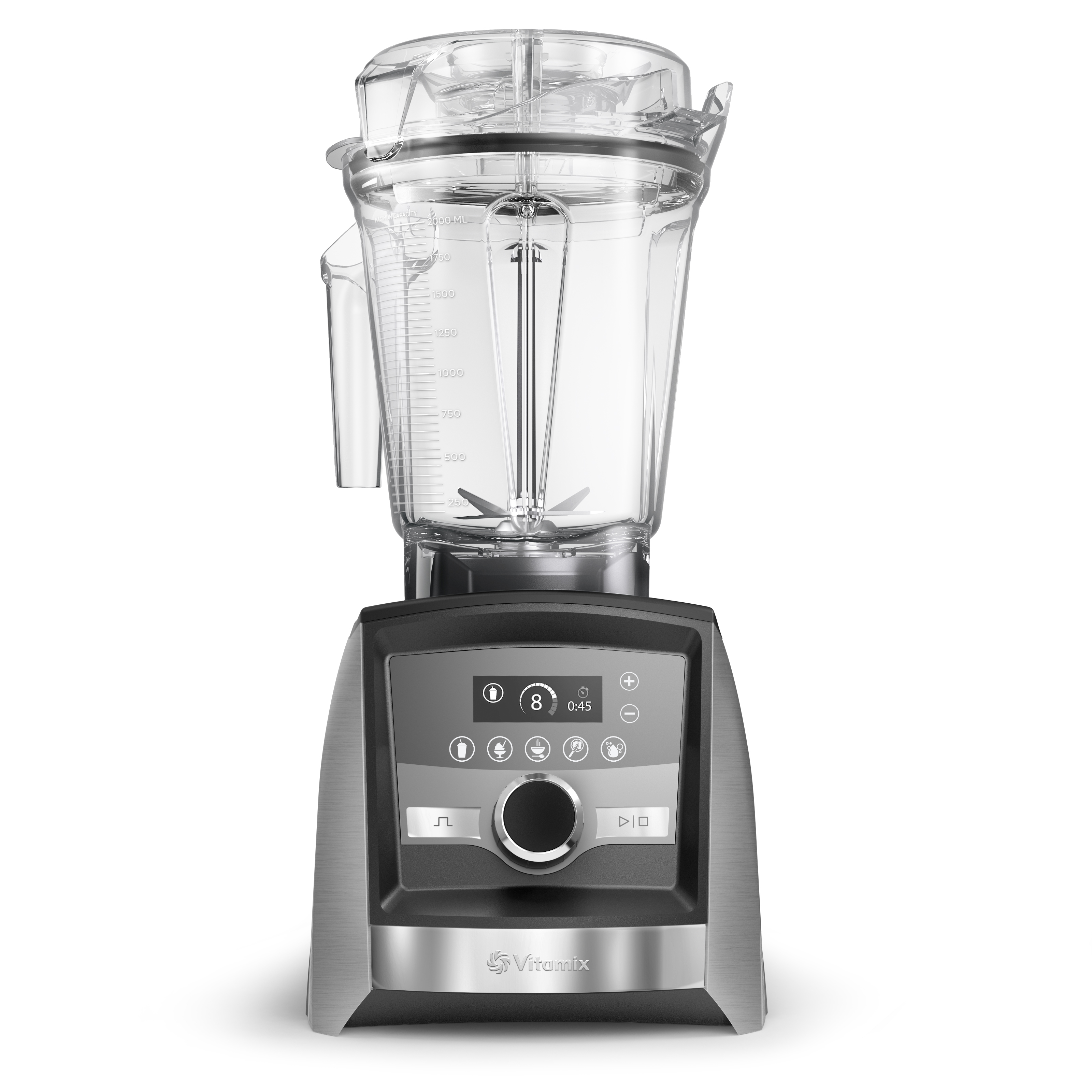 Vitamix ASCENT Mixer A3500i Edelstahl - Set mit 1,4l Nass Behälter Vitamix ASCENT Mixer A3500i Edelstahl - Set mit 1,4l Nass Behälter